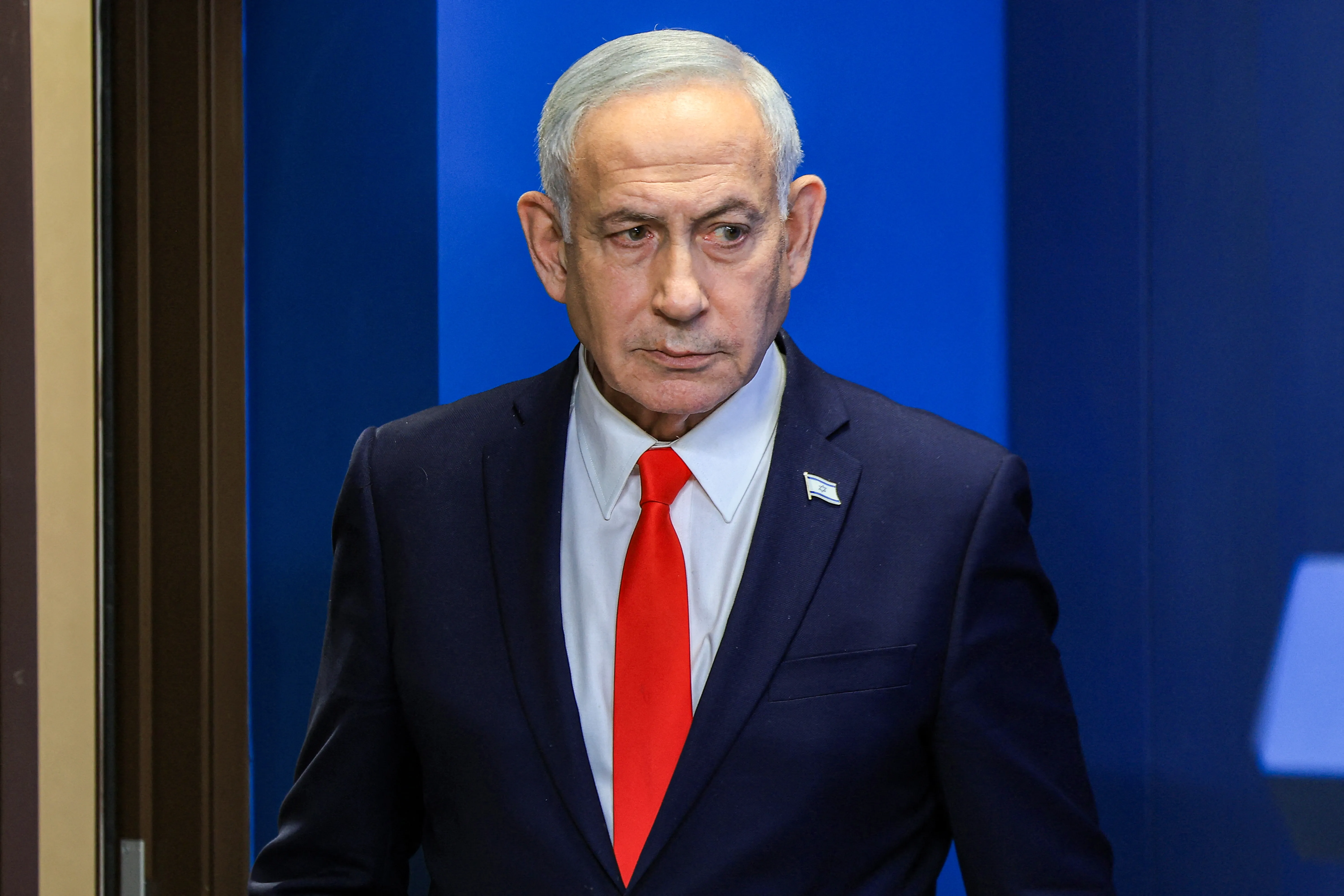 Israel's Prime Minister Benjamin Netanyahu